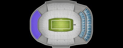 Seat view from Upper Endzone