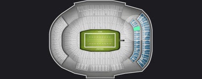 Seat view from Club