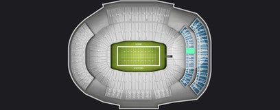 Seat view from Club