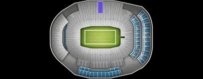 Seat view from Section