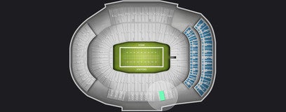 Seat view from Upper