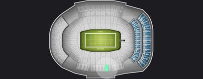 Seat view from Upper