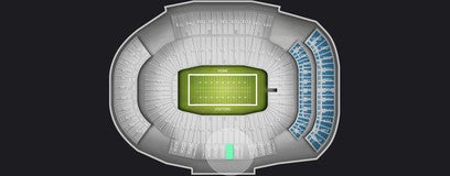 Seat view from Upper