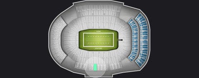 Seat view from Upper
