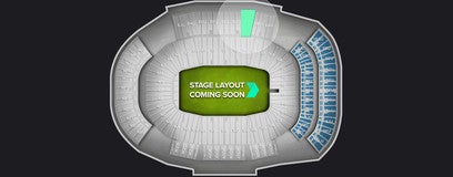 Seat view from Upper Level