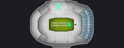 Seat view from Upper Level