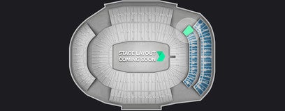 Seat view from Club Level