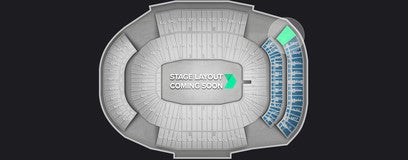 Seat view from Upper Level