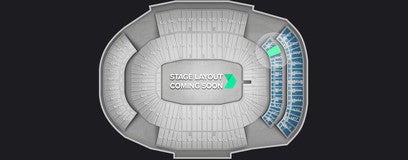 Seat view from Club Level