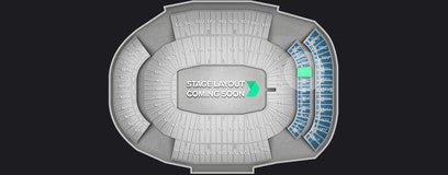 Seat view from Club Level