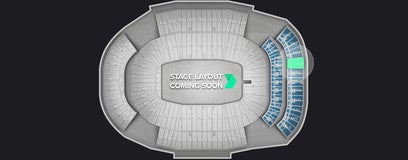 Seat view from Upper Level