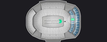 Seat view from Club Level