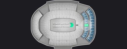 Seat view from Club Level