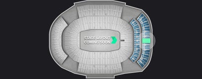 Seat view from Upper Level