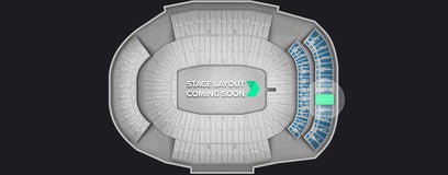 Seat view from Upper Level