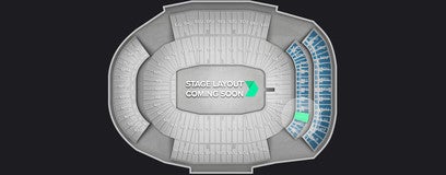 Seat view from Club Level