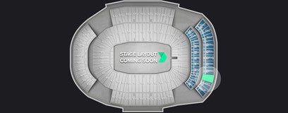 Seat view from Upper Level