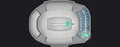 Seat view from Upper Level