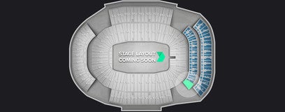 Seat view from Club Level