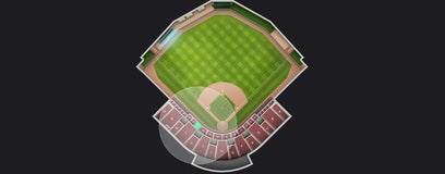 Seat view from Outfield