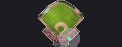 Seat view from Outfield