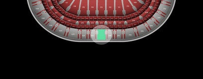 Seat view from Upper