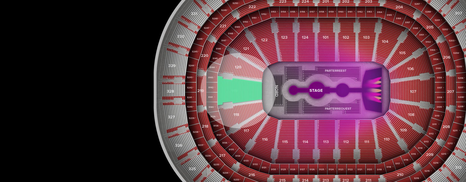 Seat view from Lower