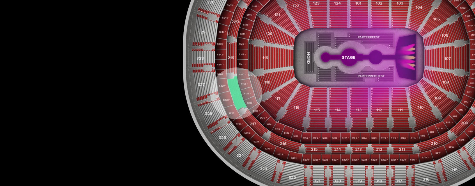 Seat view from Middle