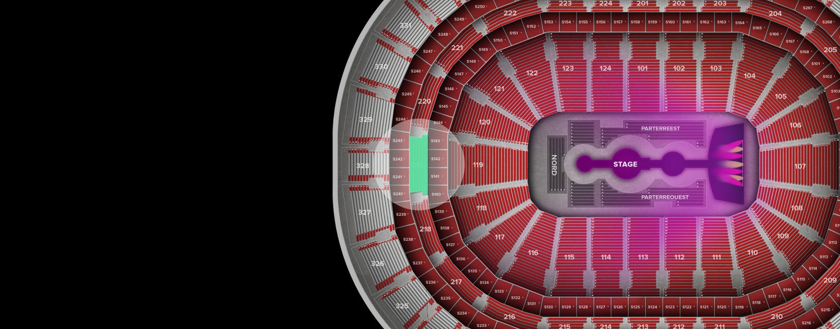 Seat view from Middle