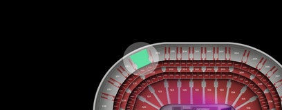 Seat view from Upper