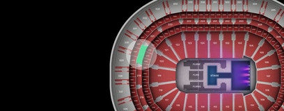 Seat view from Middle