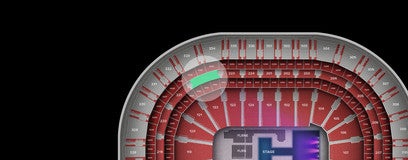 Seat view from Middle