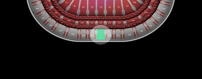 Seat view from Upper