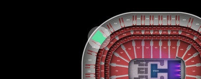 Seat view from Upper