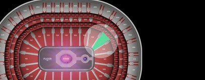 Seat view from Lower