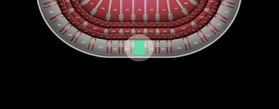 Seat view from Upper