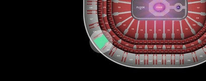 Seat view from Upper