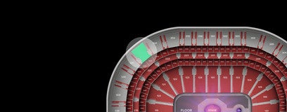 Seat view from Upper