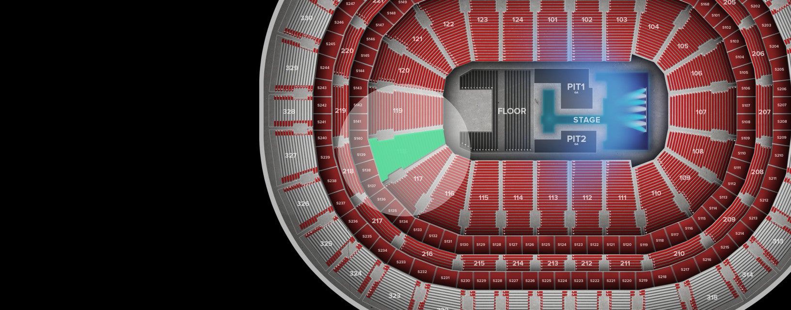 Seat view from Lower