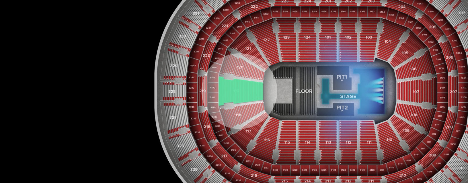 Seat view from Lower