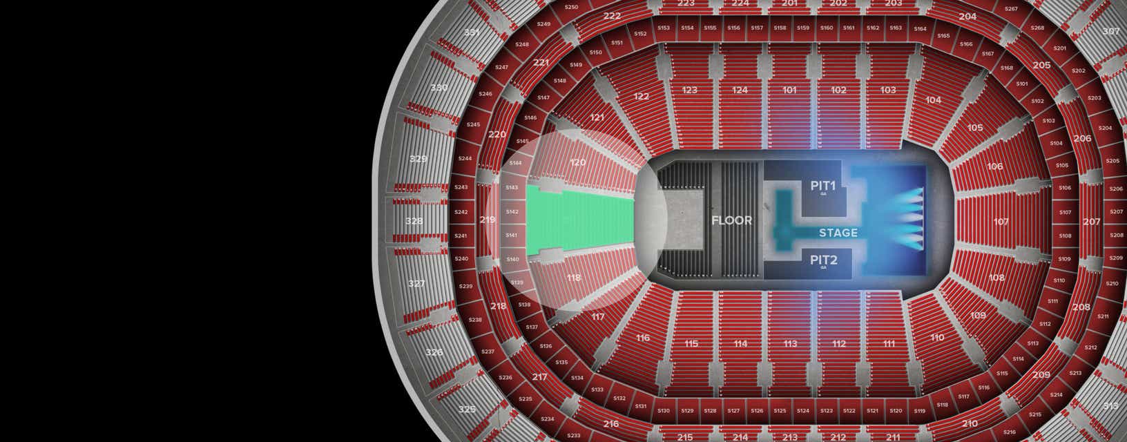 Seat view from Lower