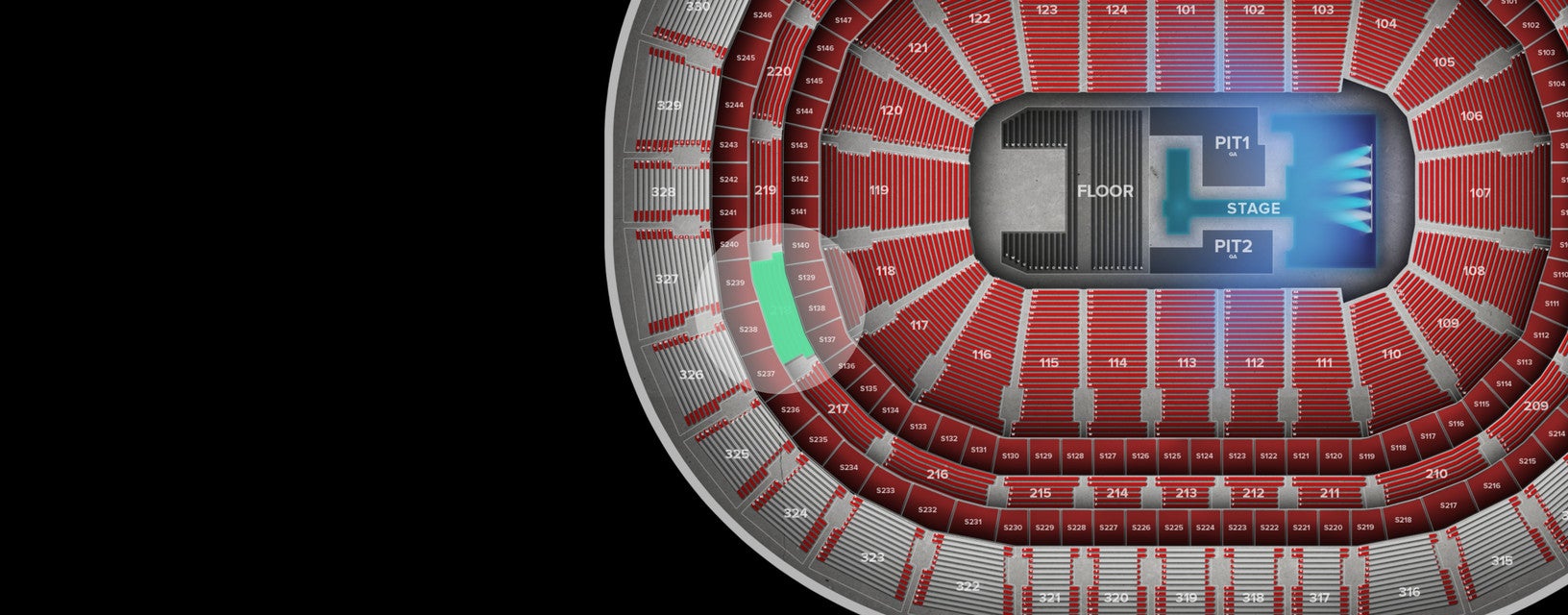 Seat view from Middle