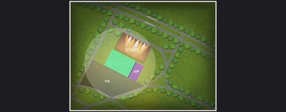 Seat view from Golden Circle