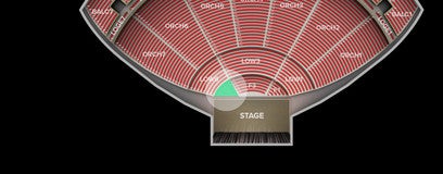 Seat view from Floor
