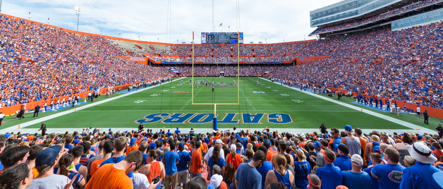 Seat view from Lower End Zone