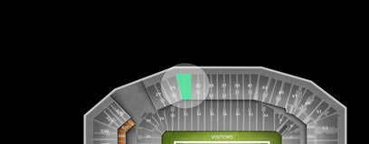 Seat view from Upper Sideline