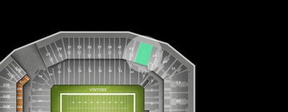 Seat view from Upper Corner
