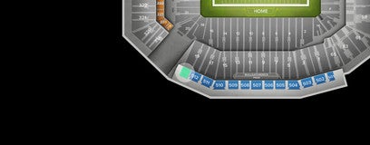 Seat view from Champions Club Corner