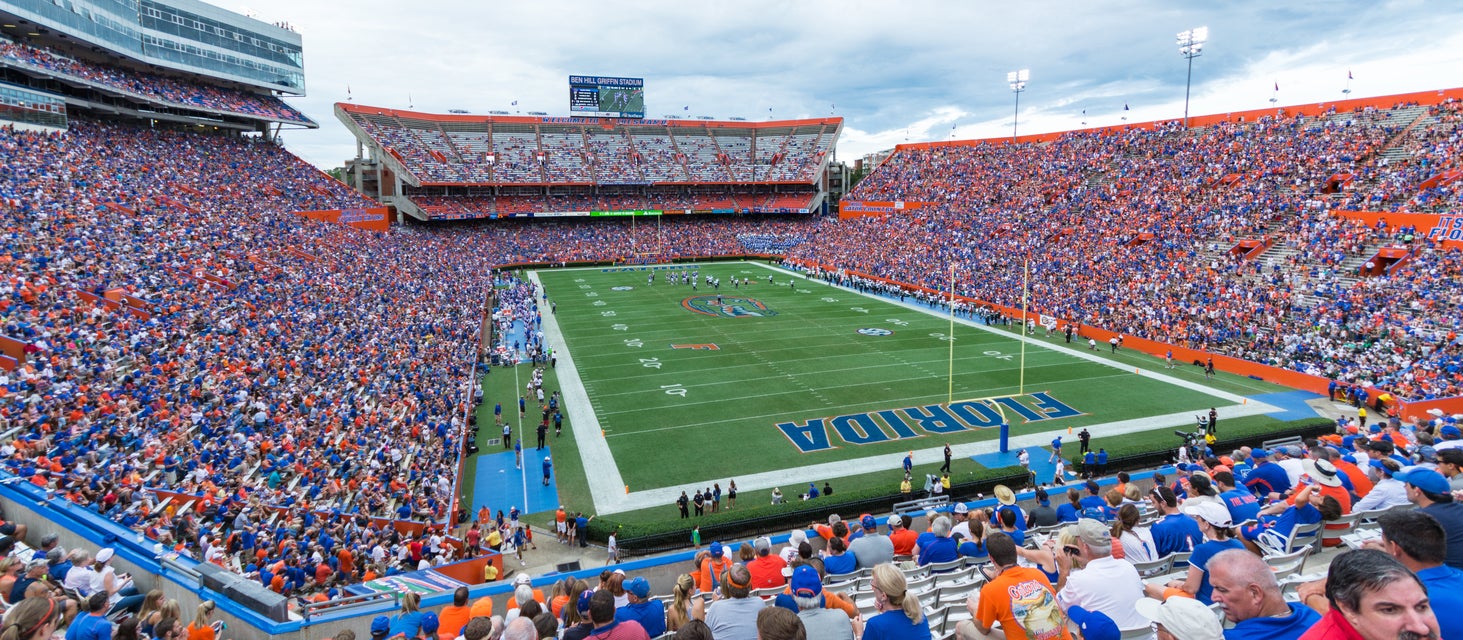 Seat view from Upper End Zone
