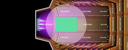 Seat view from Orchestra